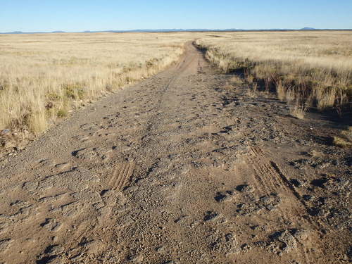 GDMBR: Sometimes the road was rough.
